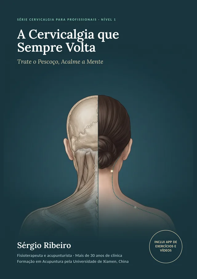 Capa do método CSV, de Sérgio Ribeiro. Ilustração com o trajeto de um meridiano em pontos dourados.